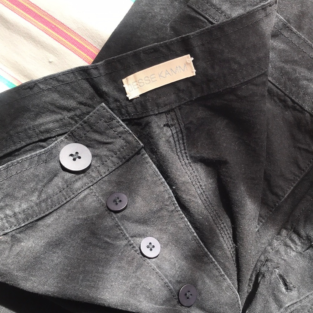 Black Jesse Kamm sailor pants!